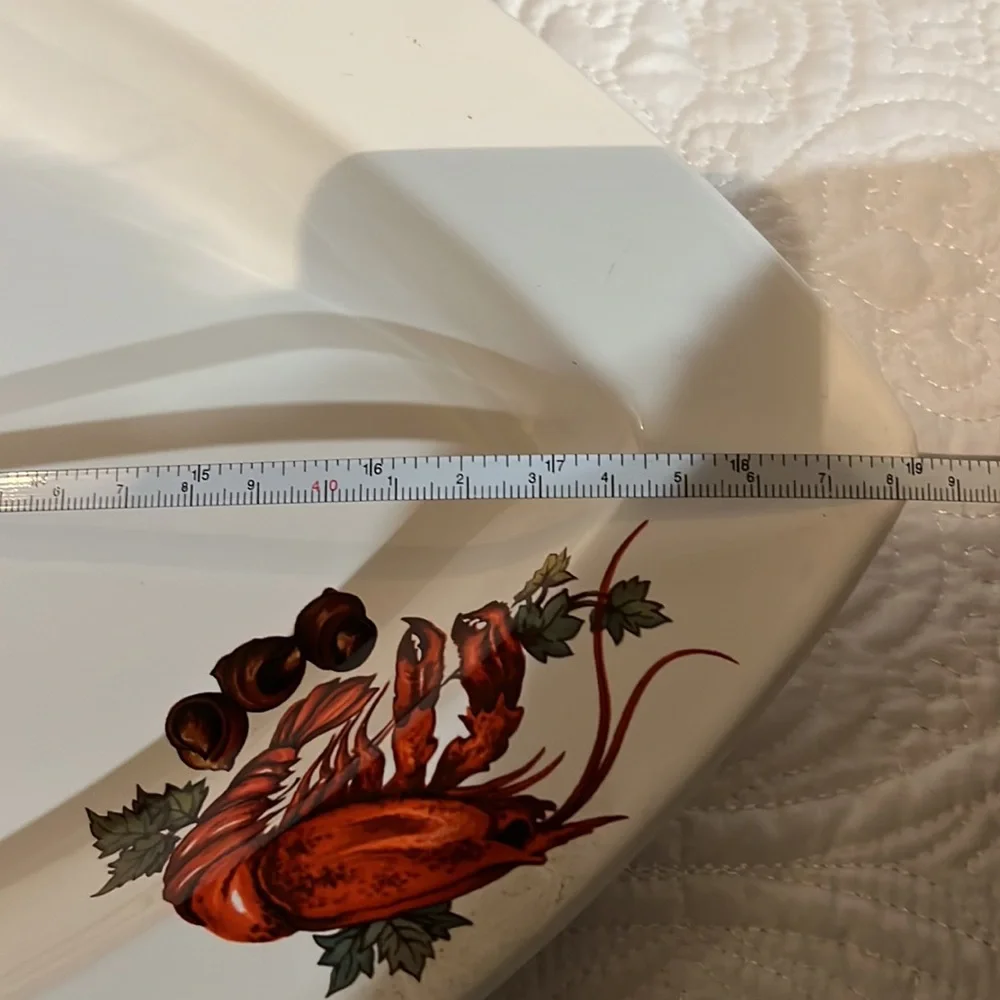 Set of 2‎ Ceriart lobster seafood platters
